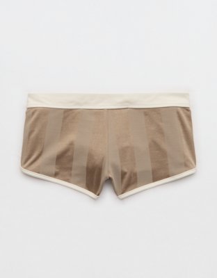 Aerie Shine Cheeky Boyshort Bikini Bottom