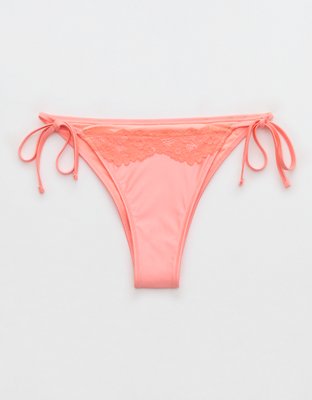 Aerie The Sunbun Shine Lace Bikini Bottom