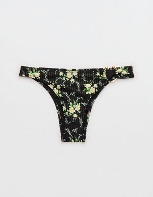 Aerie High Leg Cheeky Bikini Bottom