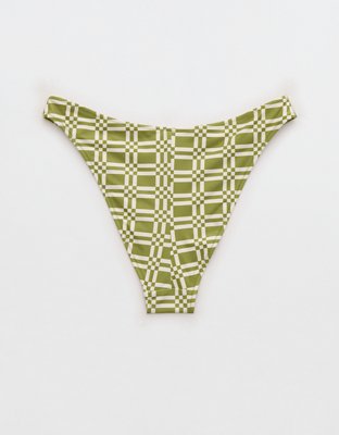 Aerie Mid Rise Cheeky Bikini Bottom