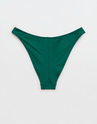 Aerie Mid Rise Cheeky Bikini Bottom