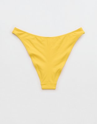 Aerie Mid Rise Cheeky Bikini Bottom