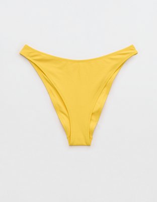 Aerie Mid Rise Cheeky Bikini Bottom