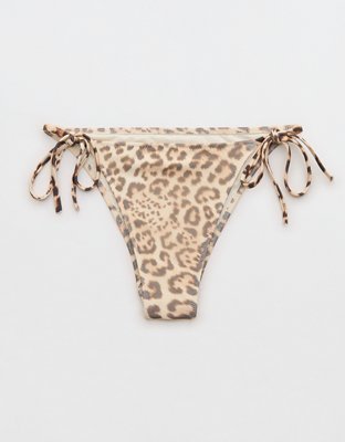 Aerie Mesh Cheekiest Side Tie Bikini Bottom