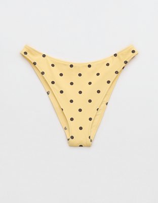 Aerie Mid Rise Cheeky Bikini Bottom