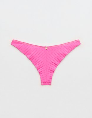 Aerie Ribbed Happy Cheeks Bikini Bottom