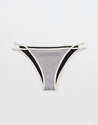 Aerie Ribbed Cheeky Bikini Bottom