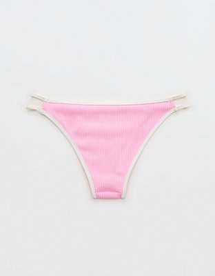 Aerie Ribbed Cheeky Bikini Bottom