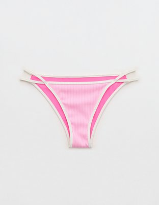 Aerie Ribbed Cheeky Bikini Bottom