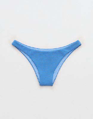 Aerie Gingham Cheeky Bikini Bottom