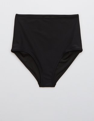 aerie black swim bottoms