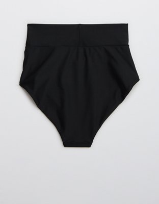 Aerie Crossover High Waisted Bikini Bottom