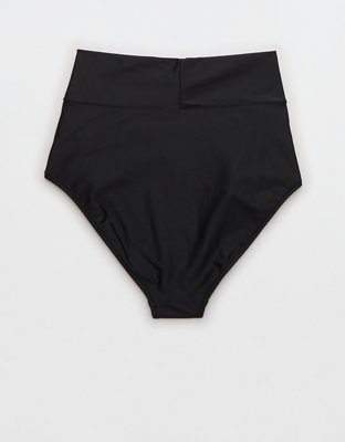 Aerie Crossover High Waisted Bikini Bottom