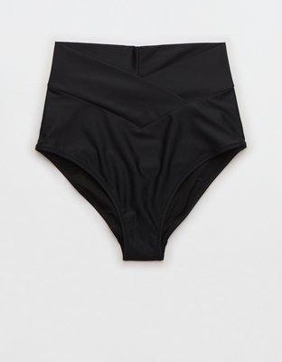 3-Pack) Aerie Seamless Crossover High Waisted Bikini Underwear Panties -  Small