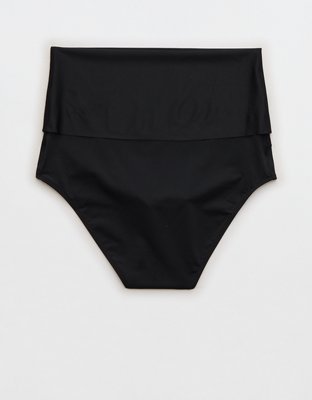 Aerie High Waisted Foldover Bikini Bottom