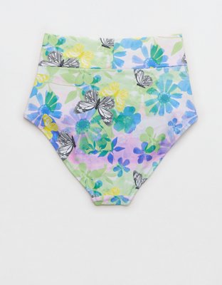 Aerie Crossover High Waisted Bikini Bottom