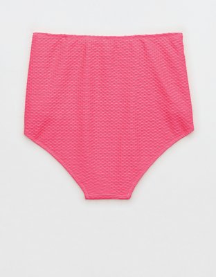 Aerie Jacquard High Waisted Bikini Bottom