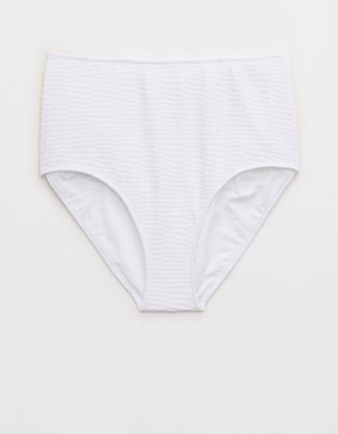 Aerie Jacquard High Waisted Bikini Bottom