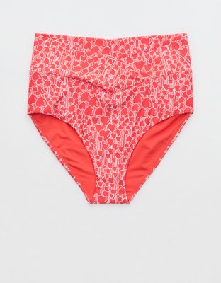 Aerie Crossover High Waisted Bikini Bottom