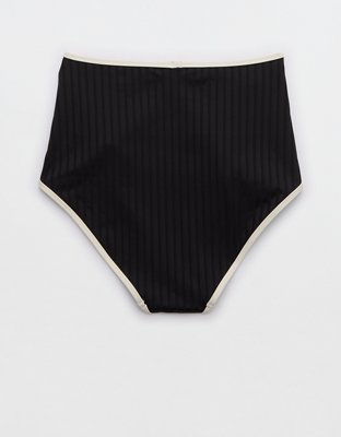 Aerie Wide Rib High Waisted Bikini Bottom