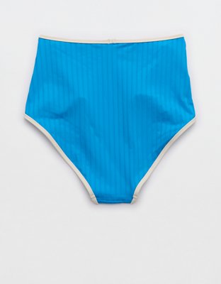 Aerie Wide Rib High Waisted Bikini Bottom