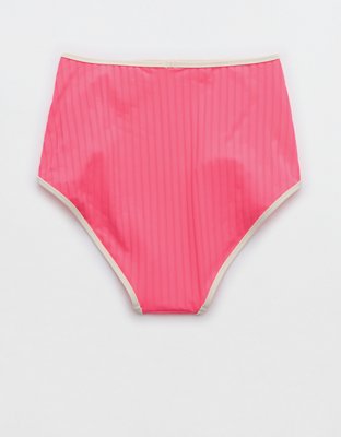 Aerie Wide Rib High Waisted Bikini Bottom