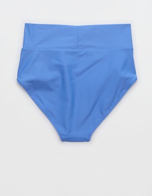 Aerie Crossover High Waisted Bikini Bottom