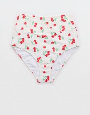 Aerie Crossover High Waisted Bikini Bottom