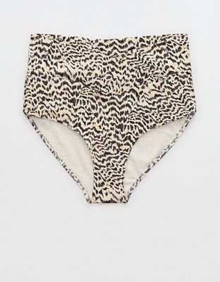Aerie Crossover High Waisted Bikini Bottom
