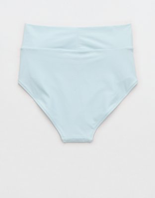 Aerie Crossover Bottom de bikini high waisted