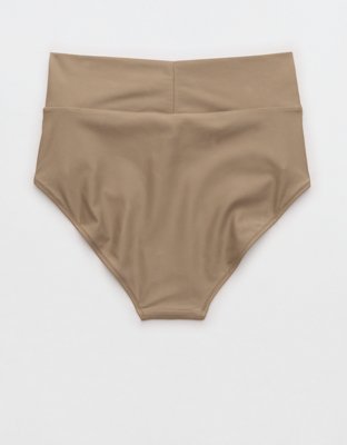Aerie Crossover High Waisted Bikini Bottom