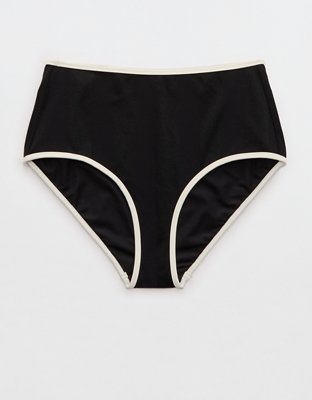 Aerie High Waisted Shine Bikini Bottom
