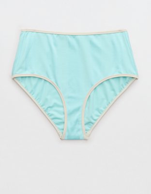 Aerie High Waisted Shine Bikini Bottom