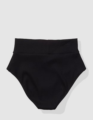 Aerie Bottom de bikini en punto elástico de copa entera