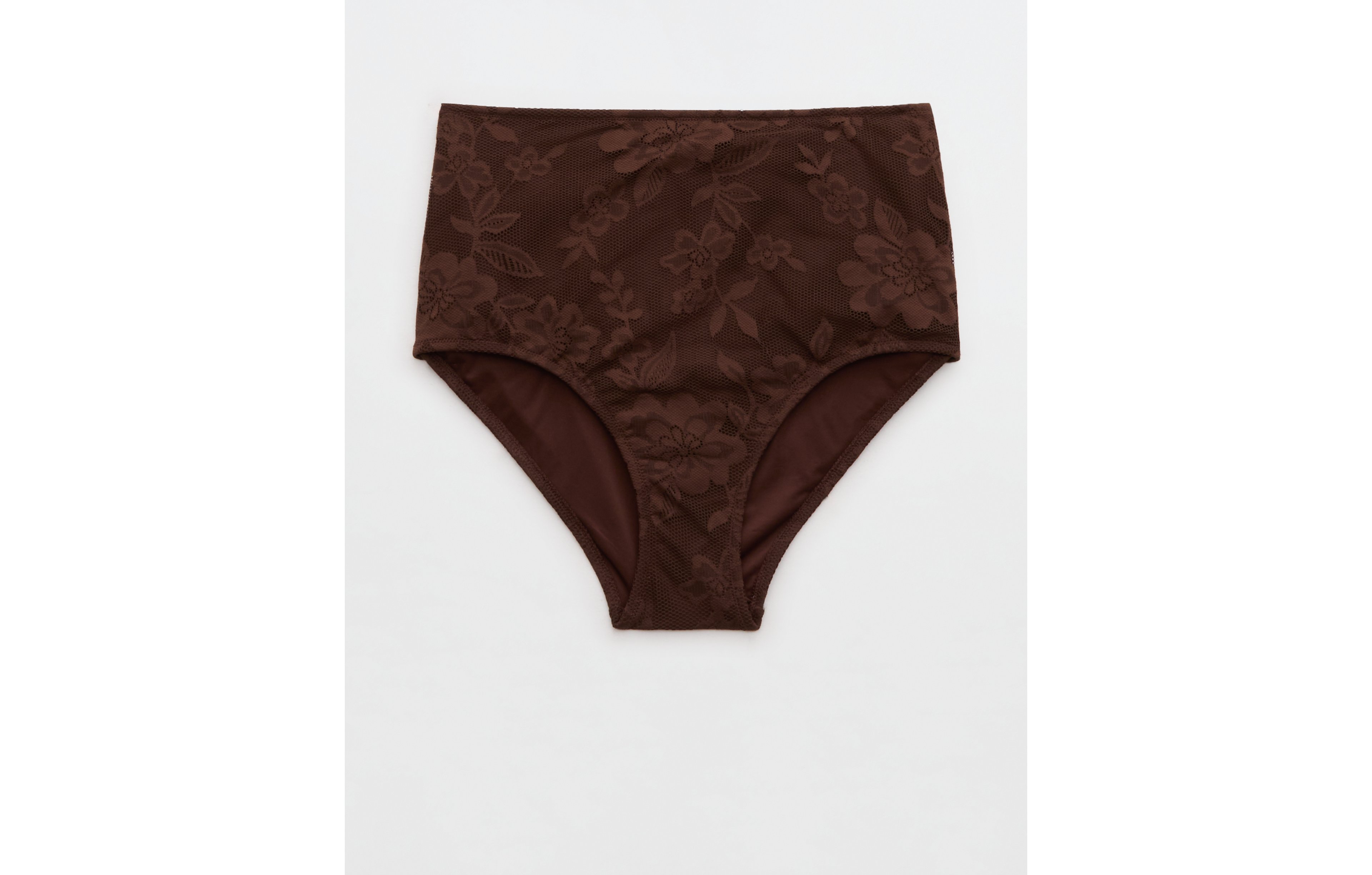 Aerie High Waisted Lace Bikini Bottom