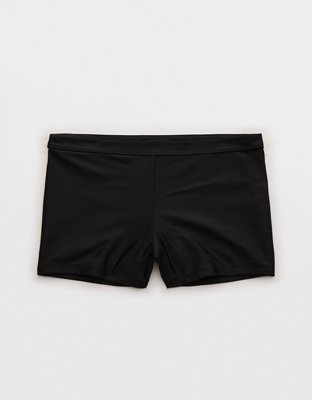 Aerie Mid Rise Boy Short Bikini Bottom