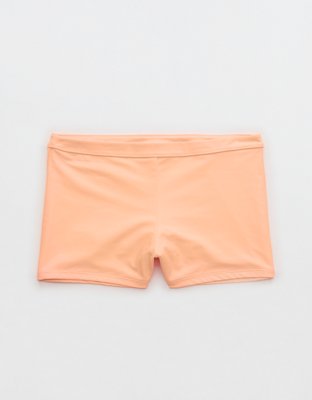 Aerie Mid Rise Boy Short Bikini Bottom