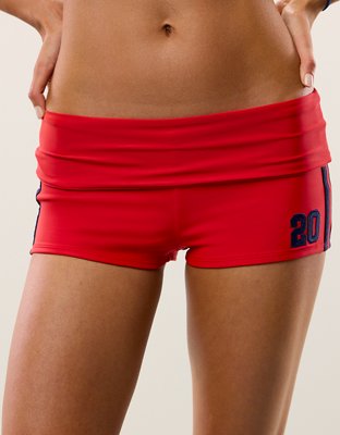 1st Bikini On The Beach™ Foldover Boyshort Bottom