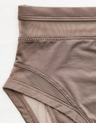 Aerie Satin High Waisted Bikini Underwear