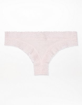 Aerie Sunnie Blossom Lace Thong Underwear