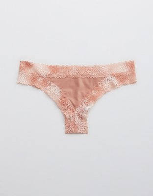 Aerie Sunnie Blossom Lace Thong Underwear