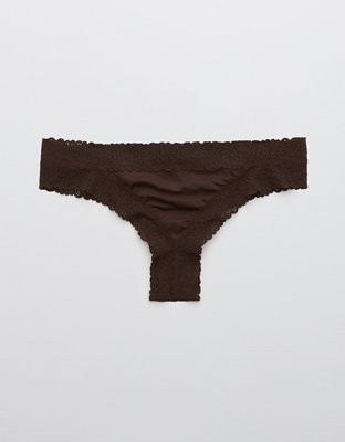 Aerie Sunnie Blossom Lace Thong Underwear