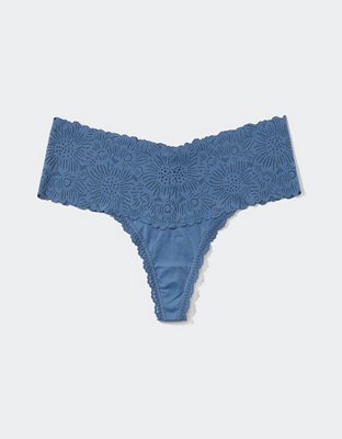 Tanga pequeña con encaje Aerie