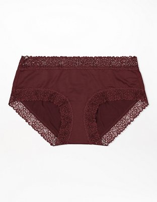 Aerie Sunnie Blossom Lace Boybrief Underwear