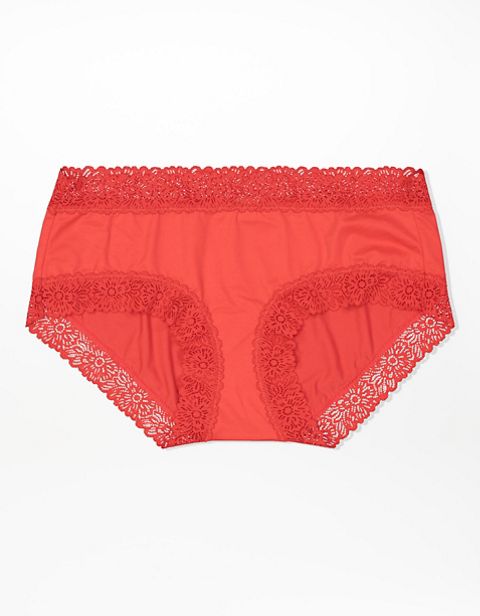 Трусы Sunnie Blossom Boybrief, кружево — Aerie