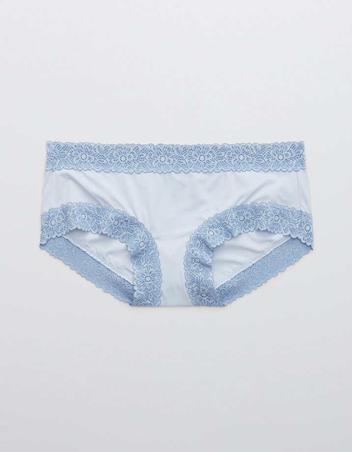 Aerie Sunnie Blossom Lace Boybrief Underwear