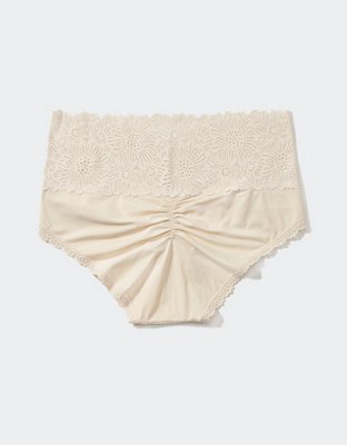 Aerie Sunnie Wide Lace Boybrief Underwear
