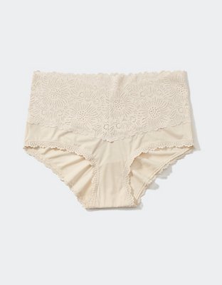 Aerie Sunnie Wide Lace Boybrief Underwear