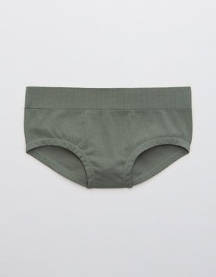 aerie aerie Seamless Logo High Waisted Mom UnderwearSeamless Logo