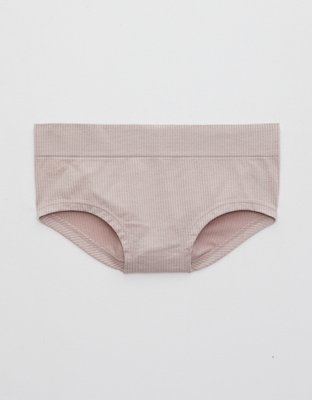 Aerie Cotton Boybrief Underwear In White